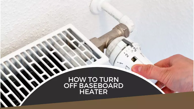 how to turn off the baseboard heater in one room?
