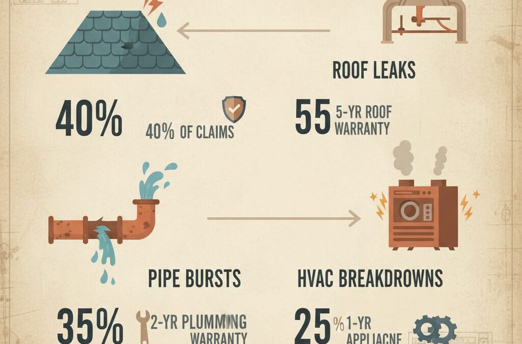 Roof Leaks, Old Pipes & Tired HVAC: Matching Warranty Plans to the Real Risks in Older Homes