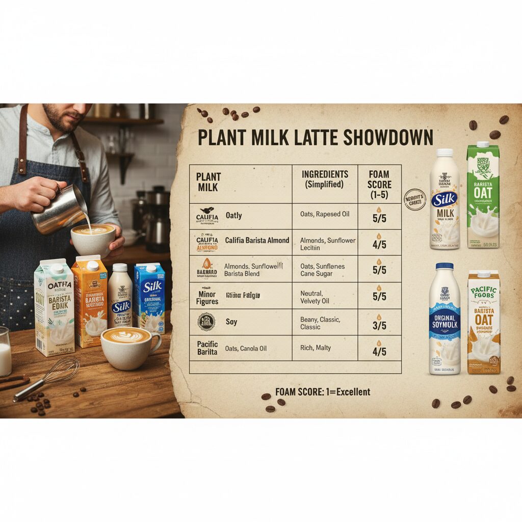 2025 Plant-Based Milk Battle Royale: Oat, Soy, Almond & Pea Champs That Nail Latte Art Every Time! 3 ai generated 1770550362 2 1