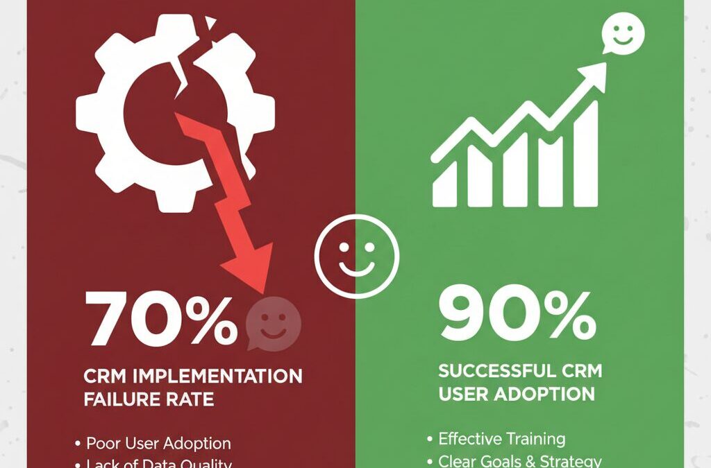 Rolling Out a New Enterprise CRM to 500+ Sellers: Change Management Playbook and KPIs That Guarantee Revenue Wins