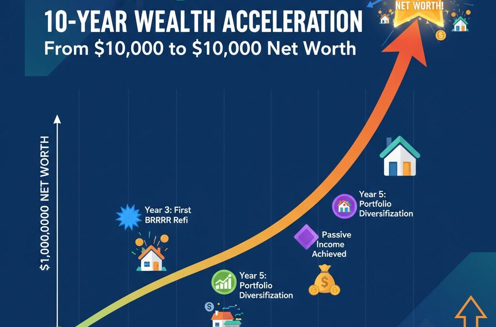 From $10K to $1M: Your No-BS 10-Year Real Estate Roadmap to Explode Your Net Worth (Even in 2025’s Wild Market)